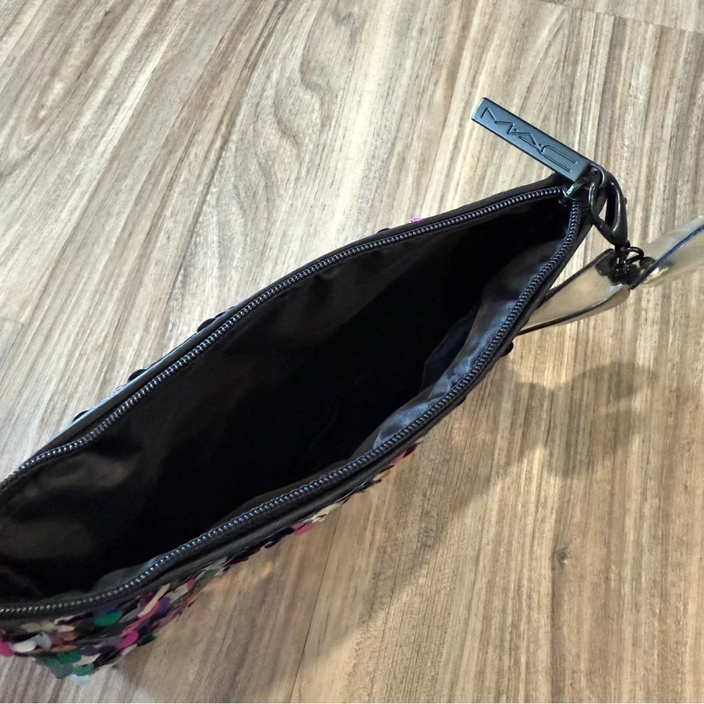 MAC Cosmetics Multicolor Sequin Cosmetic Clutch